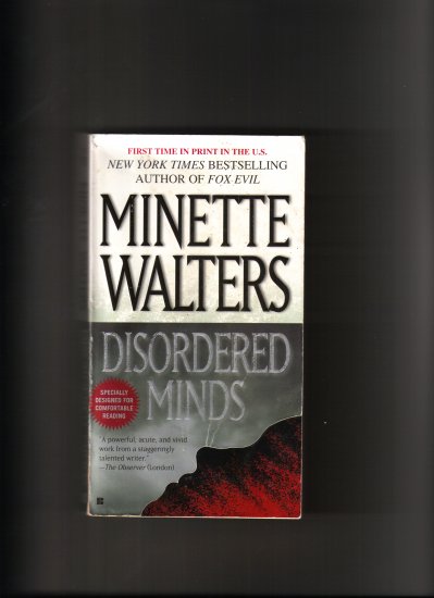 DISORDERED MINDS BY MINETTE WALTER
