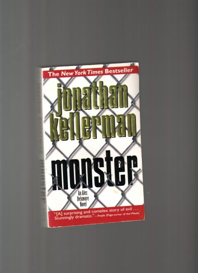 MONSTER BY JONATHAN KELLERMAN