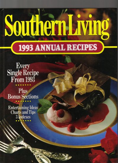 SOUTHERN LIVING;1993 ANNUAL RECIPES