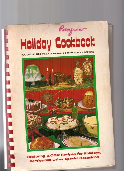 HOLIDAY COOKBOOK