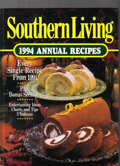 SOUTHERN LIVING;1994 ANNUAL RECIPES