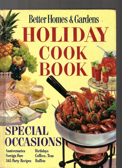 BETTER HOMES AND GARDENS-HOLIDAY COOKBOOK