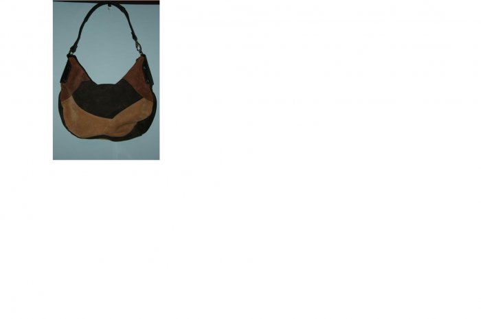 MULTI-COLOR PURSE WITH GENUINE LEATHER
