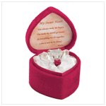 Gift Of Love Glass Bear In Box