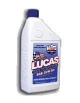 Lucas 20/50 Plus Racing Oil - Case of 2 1/2 Gallons (2x1), #10256