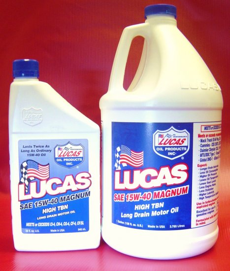 15/40 High TBN Truck Oil - Case of Gallons (4x1), #10076
