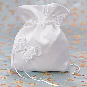 Satin Butterfly Wishes Purse