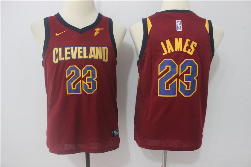 lebron james red jersey