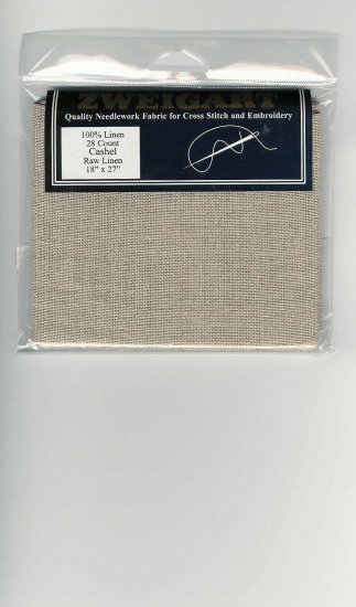 Cashel Raw Linen 28ct 18 x 27