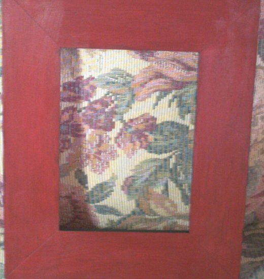 Red Frame with Black Edges
