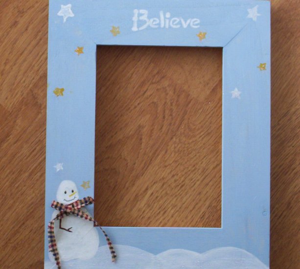 Christmas Frame Believe