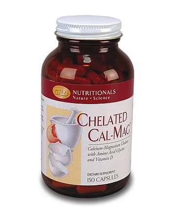 Calcium, Chelated Cal-Mag Vit. D (150 capsules) case Qty. 6