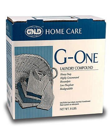 G-One Laundry Compound (8lbs) case Qty.3