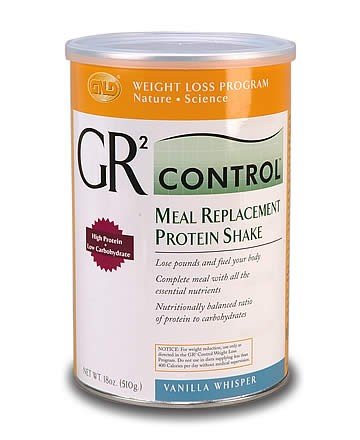 GR2 Control Meal Replacement Protein Shake-Vanilla (18 oz.) case Qty.6