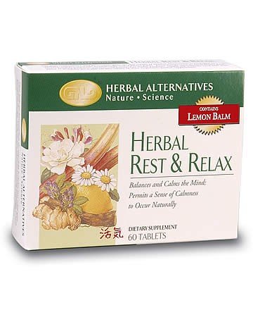 Herbal Rest and Relax (60 tablets) single