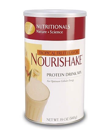 NouriShake Drink Mix-Tropical Fruit (19 oz.) single