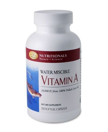Vitamin A 10,000 IU (250 capsules) single