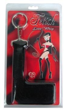 Fetish Love Whip - Black