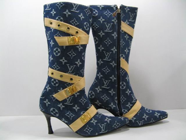 blue boots