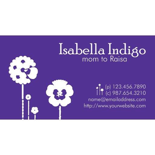 Indigo Mommy Card
