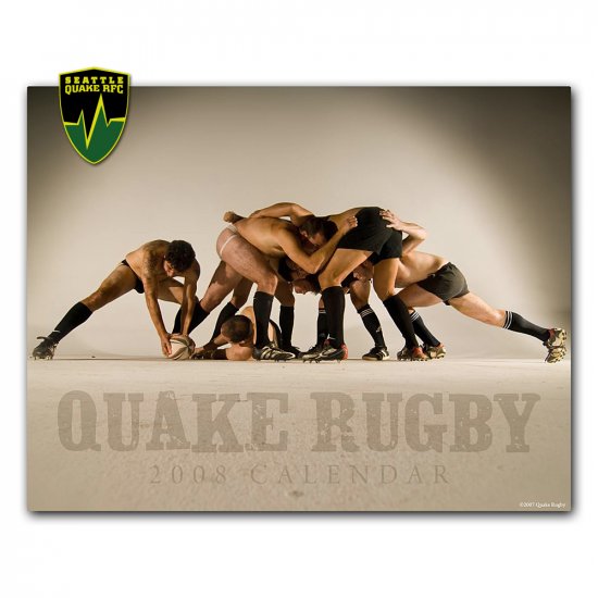 2008 Quake Rugby Calendar