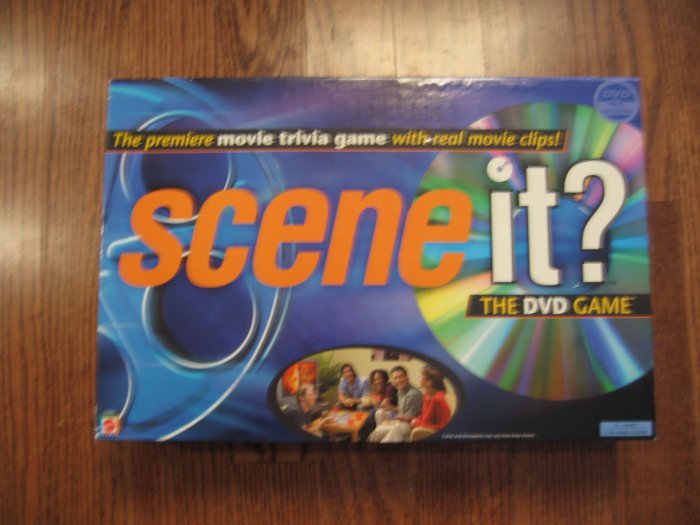 SCENE IT? The DVD Game ORIGINAL game!!! Exc Cond! Mattel Games - Family Game Night