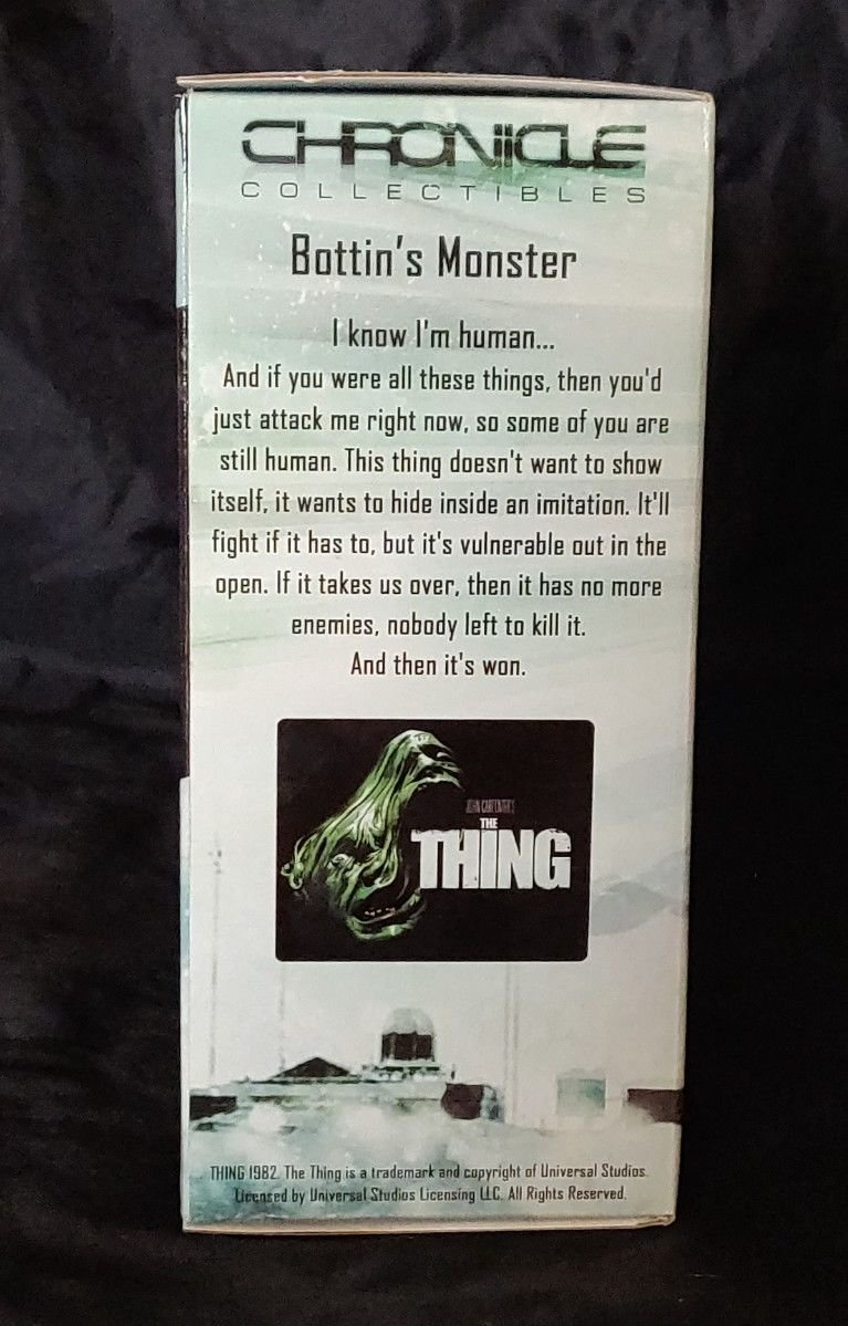 The Thing Bottin S Monster Loot Crate Exclusive Chronicle