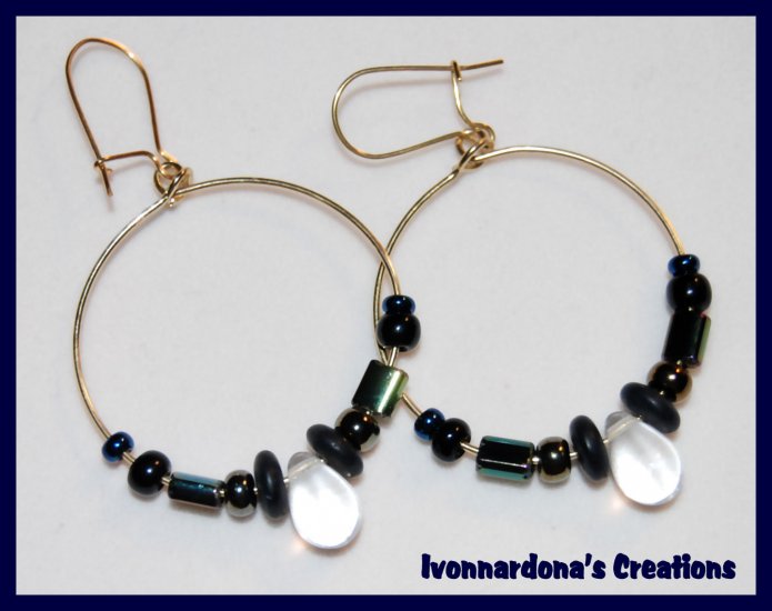 Iridescent Teardrops