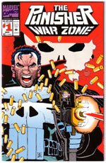 Punisher War Zone #1 (Die Cut Cover) NM Marvel Comics