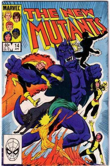 New Mutants #14 Marvel Comics VF