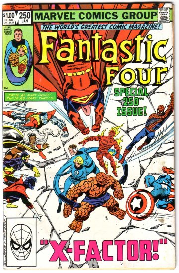 Fantastic Four #250 Marvel Comics F/VF