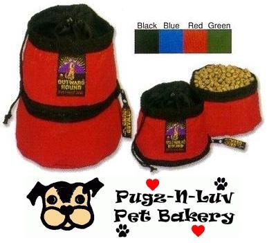 Outward Hound Portable Pet Food 'N Water Bowl Dish