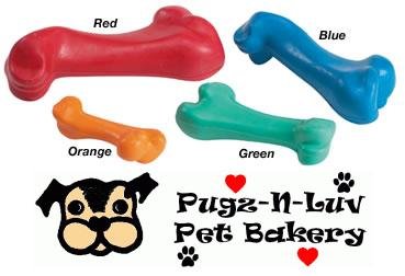 Zanies MEDIUM 6" Hard Rubber Bone Chew Toy for Dog Dental