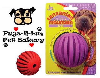 Tanzanian Mountain Ball REGULAR 3" Dog Chew Toy Treat