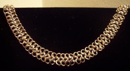4 in 1 Chain Maille Necklace.