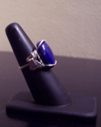 Sterling Silver Cabochon Ring (Ladies)