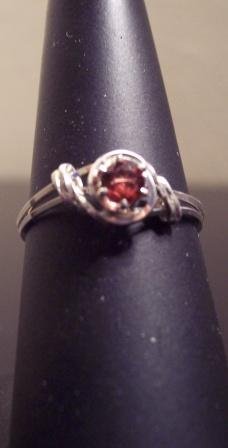 Sterling Silver Birthstone Ring