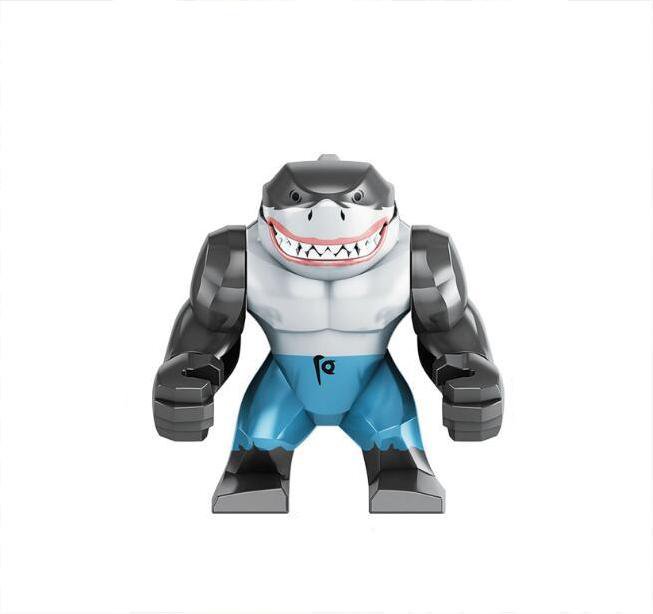 King Shark Minifigures Lego Compatible Dc Supervillain Minifigure