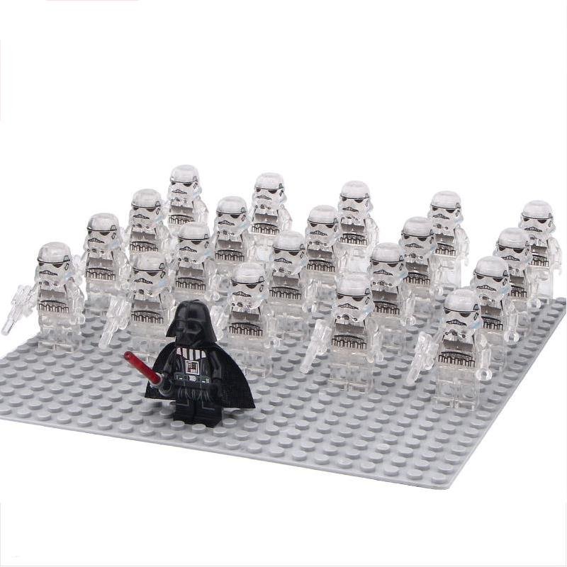 Pcs Transparent Imperial Stormtrooper Darth Vader Minifigures Lego