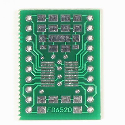 20pin SSOP/TSSOP to DIP Prototype Adapter/Converter (FD6520)