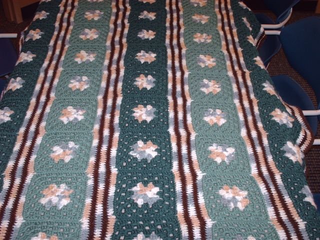 Granny Square Afghan
