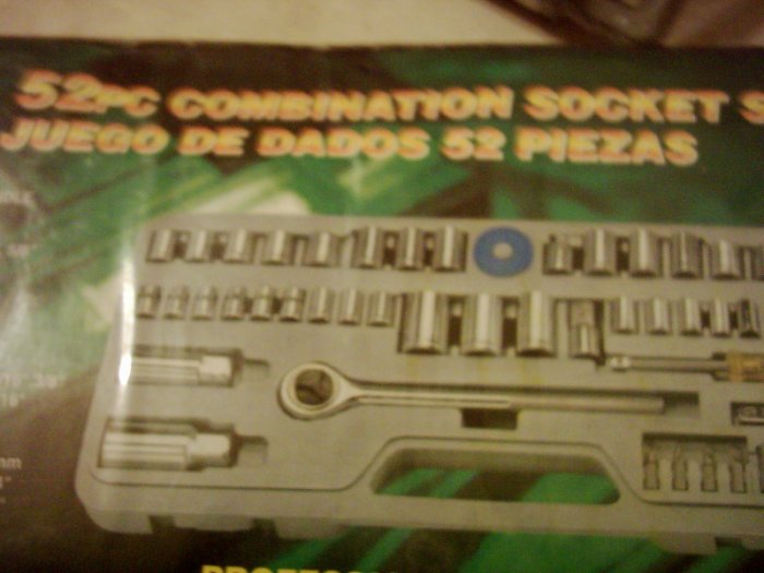 52 piece combination socket set