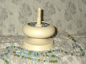 Budget Bead Spinner, Seed Bead Stringing Tool