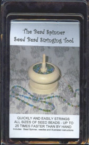 Lot of 6-Budget Bead Spinners, Seed Bead Stringing Tools