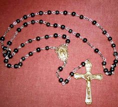 Hand Crafted Hematite Beads and Brass