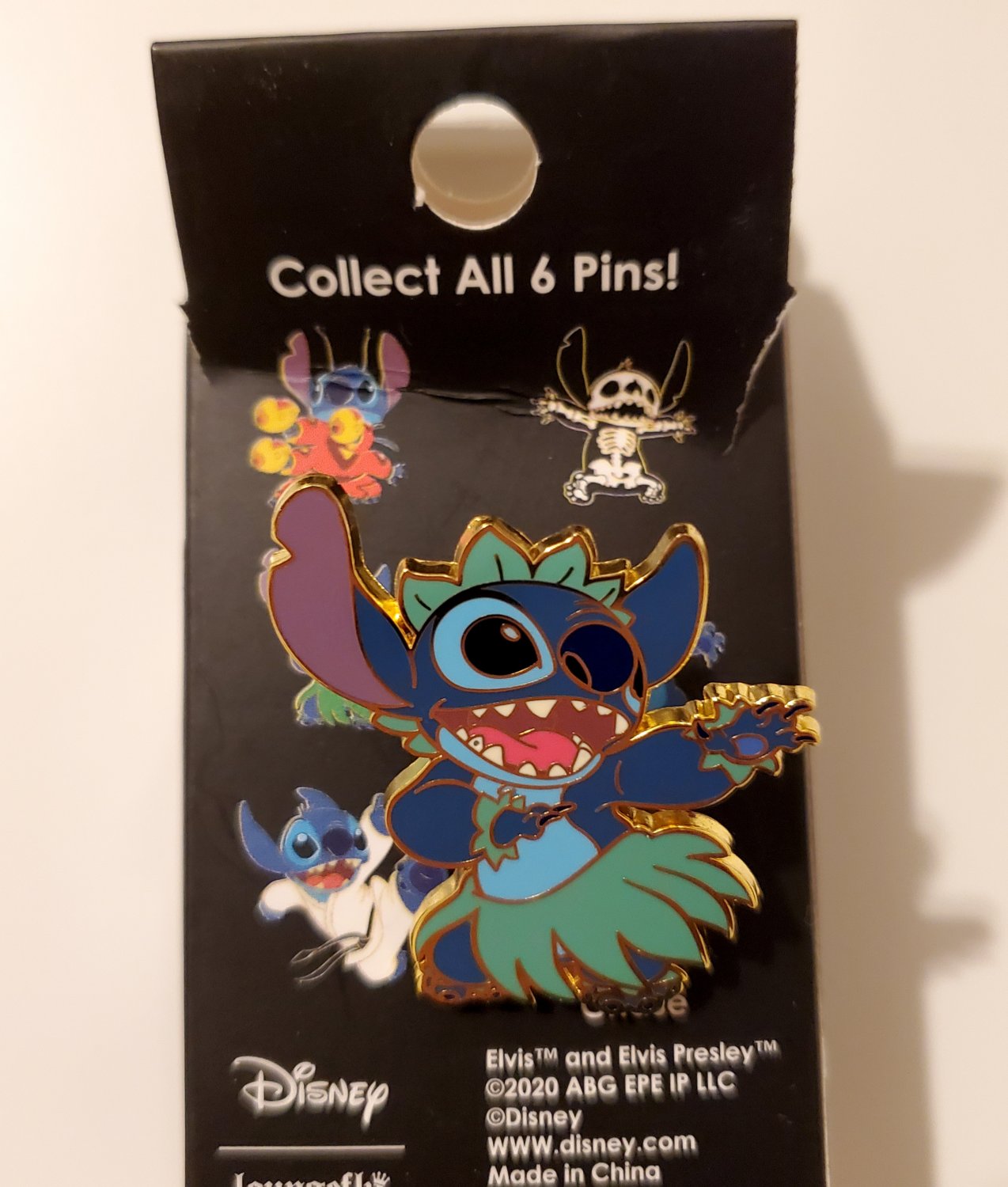 Lilo And Stitch Loungefly Enamel Pin Blind Box Hula Lapel Disney