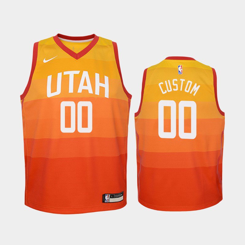 jazz orange jersey