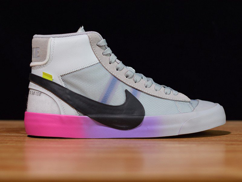 off white blazer wolf grey