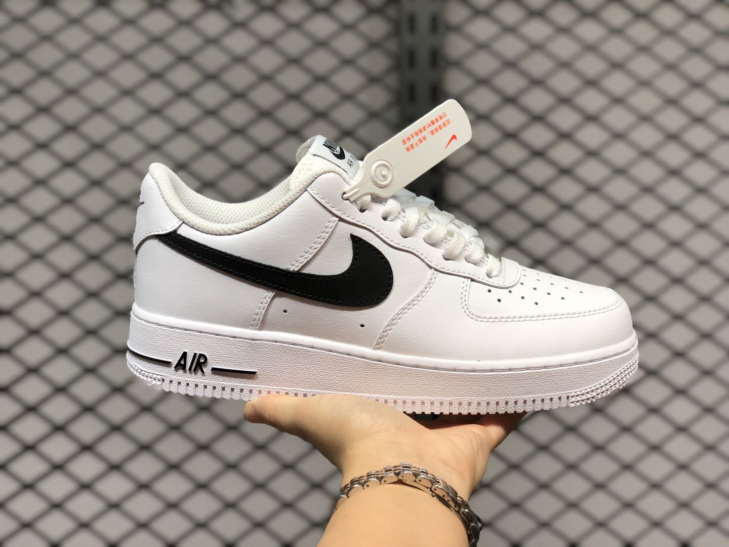 Nike Air Force 1 '07 Low AN20 White Black Lifestyle Shoes CJ0952-100