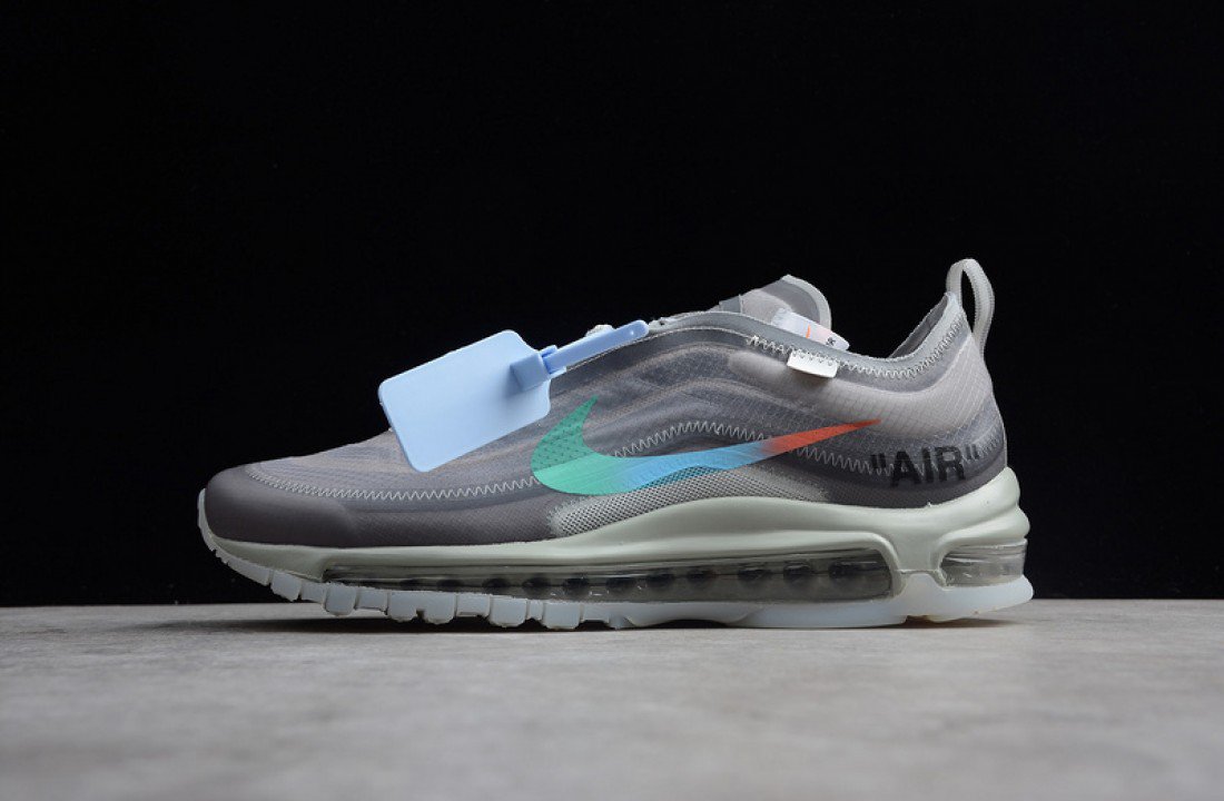 Nike Off-White x Air Max 97 Menta Wolf Grey AJ4585-101